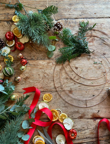 Workshop 1: Christmas Wreath Tuesday 2nd December 2025(6-8.30pm)