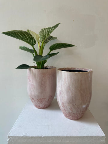 Davide Tall Pot Pink