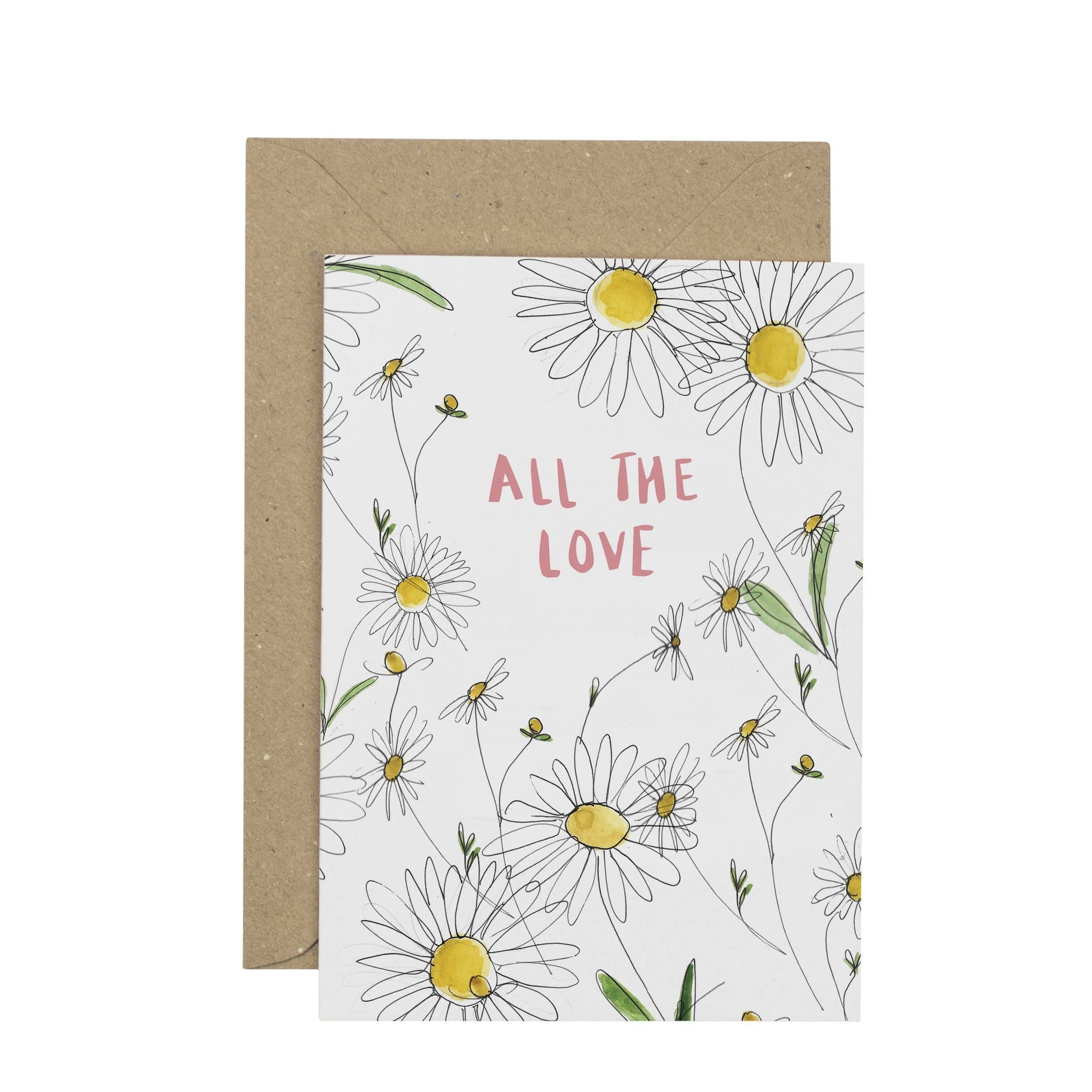 Daisy All the Love Greetings Card