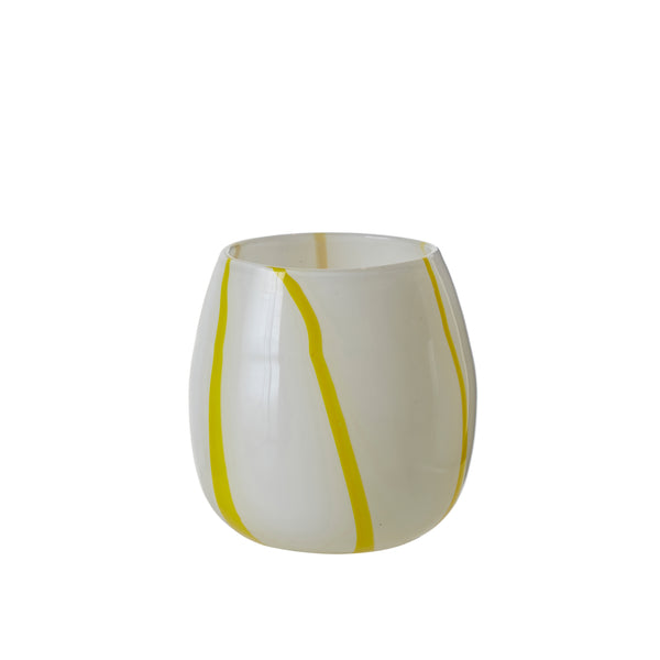 Stripe Glass Lantern