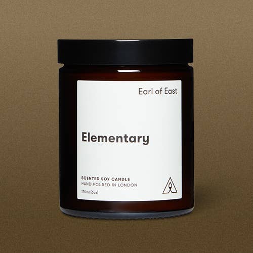 Earl of East Candles: Elementary | Soy Wax Candle 170ml [6oz]