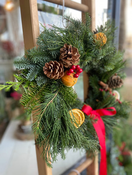 Workshop 4: Christmas Wreath Sunday 7th December 2025 (10am-12.30pm)