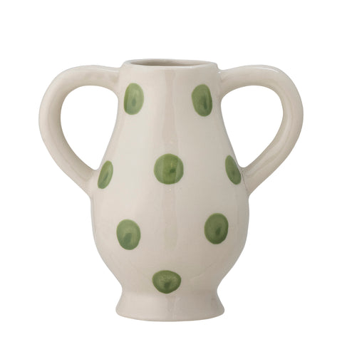 Dotty Green  Vase