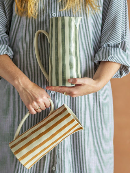 Jug Green Stripe