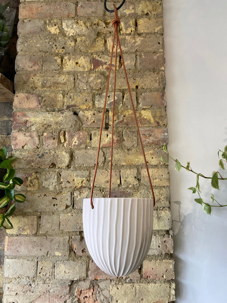 Sigrid Hanging Pot White