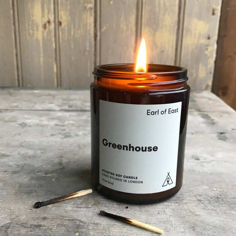 Earl of East Candles: Greenhouse | Soy Wax Candle 170ml [6oz]